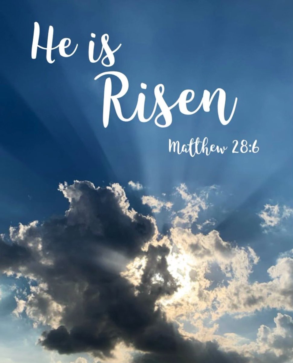 Hallelujah! 🙏🏻😊
He conquered sin and death. The ultimate gift of love. Thank you God Almighty! 🫶🏻 Happy Resurrection Sunday!🤍

#HappyEaster 
#Faith