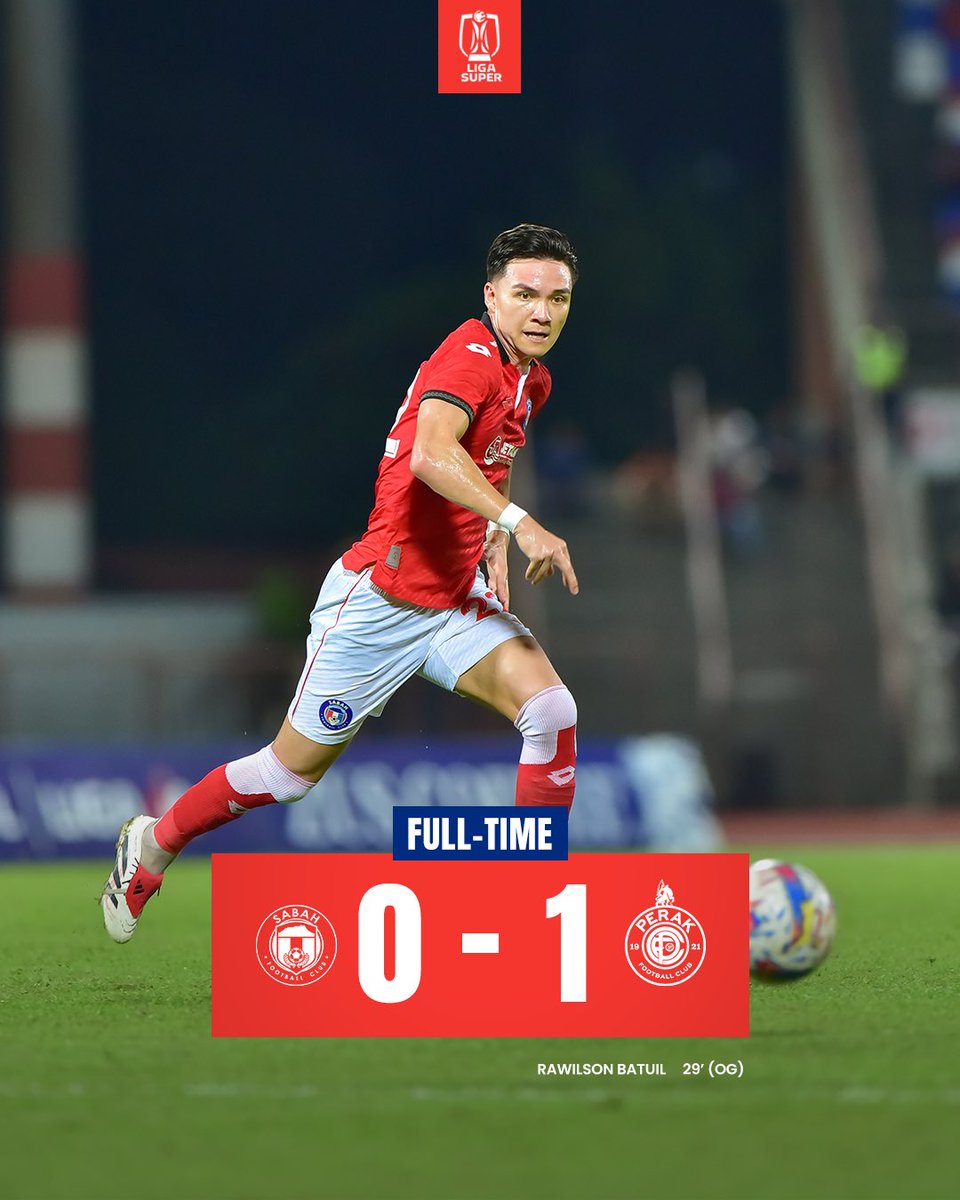 𝑲𝑬𝑷𝑼𝑻𝑼𝑺𝑨𝑵 𝑴𝑨𝑺𝑨 𝑷𝑬𝑵𝑼𝑯

#SabahFC #BangunlahBersatuSemua