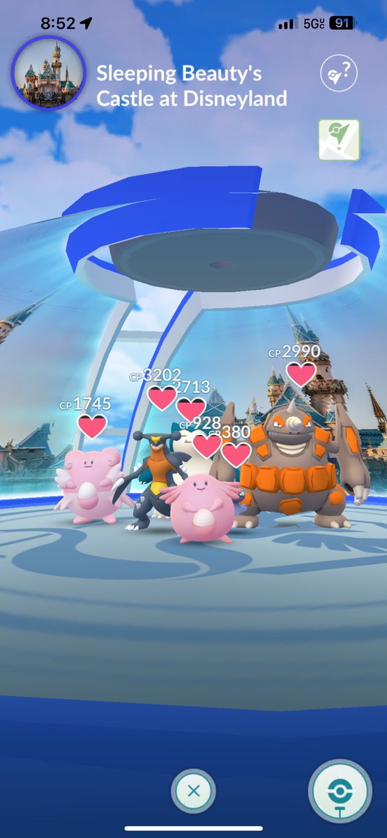 FxTank27's tweet photo. Currently at Disneyland! 
Let's be friends in Pokémon GO! My Trainer Code is 845053497166! https://t.co/9fjMcJ2pFz