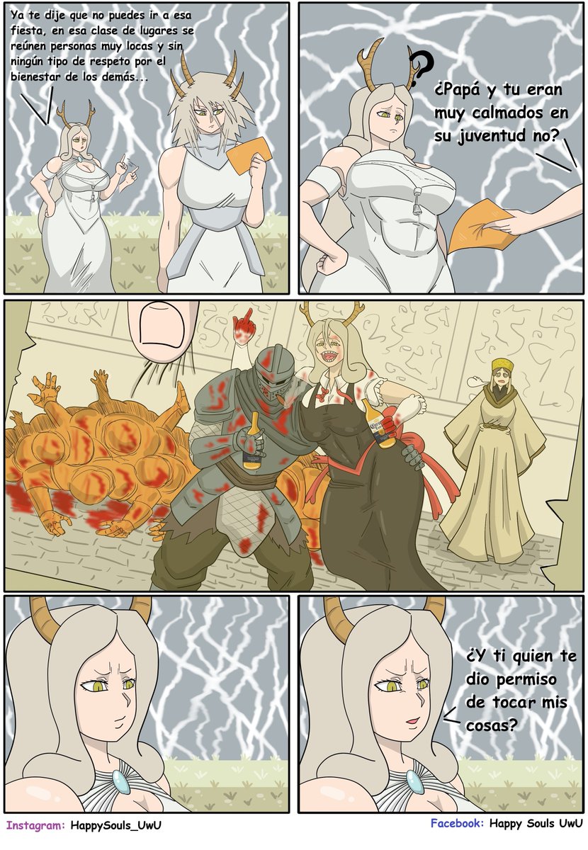 Happy_Souls_UwU's tweet photo. Vyke and Lansseax- Elden Ring (Comic 15)    #ELDENRING #DarkSouls #Fromsoftware https://t.co/sCqAO72ZWv
