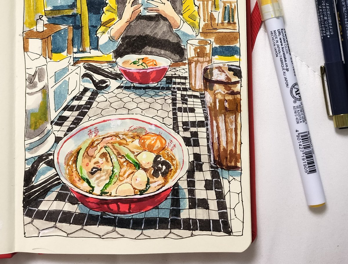 麻辣湯の絵