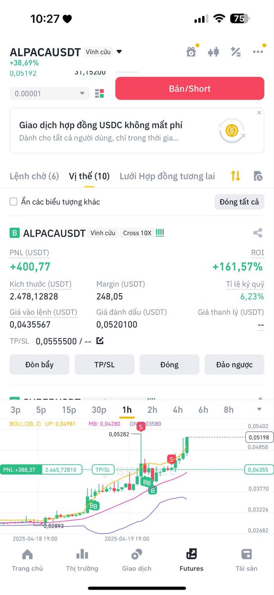 $ALPACA

✅ Tổng kết 1 ngày ăn được 3 vòng.

Nghỉ ngơi thôi ae