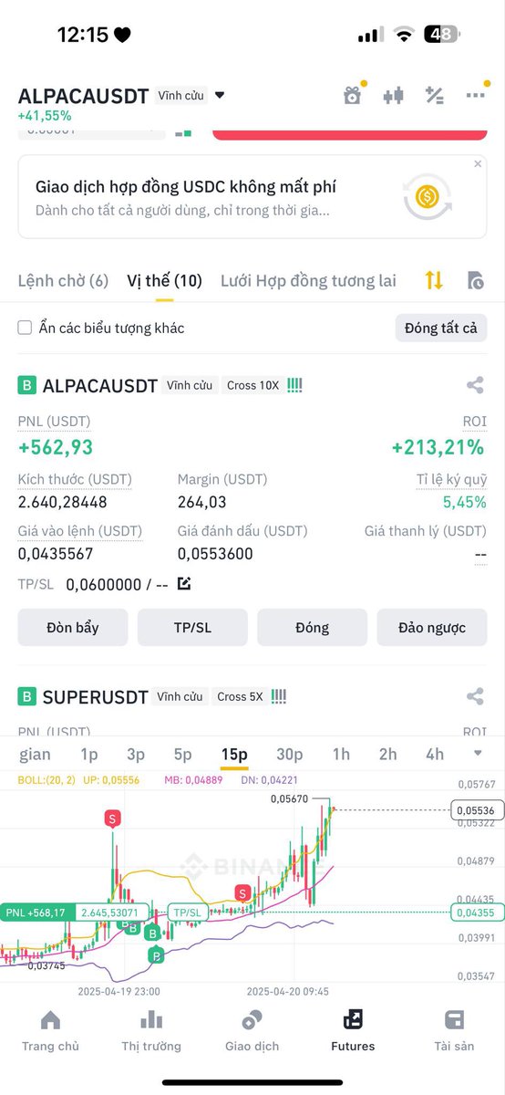 OrinTrader's tweet photo. $ALPACA

✅ Tổng kết 1 ngày ăn được 3 vòng.

Nghỉ ngơi thôi ae https://t.co/Zpr8ubeLXZ