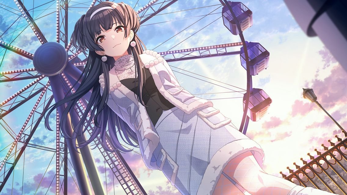 白瀬咲耶 「今日のコミュ読み会ひとこと感想【落ちる音がする】咲耶のオタク好きすぎるww不意打」|万手観音のイラスト