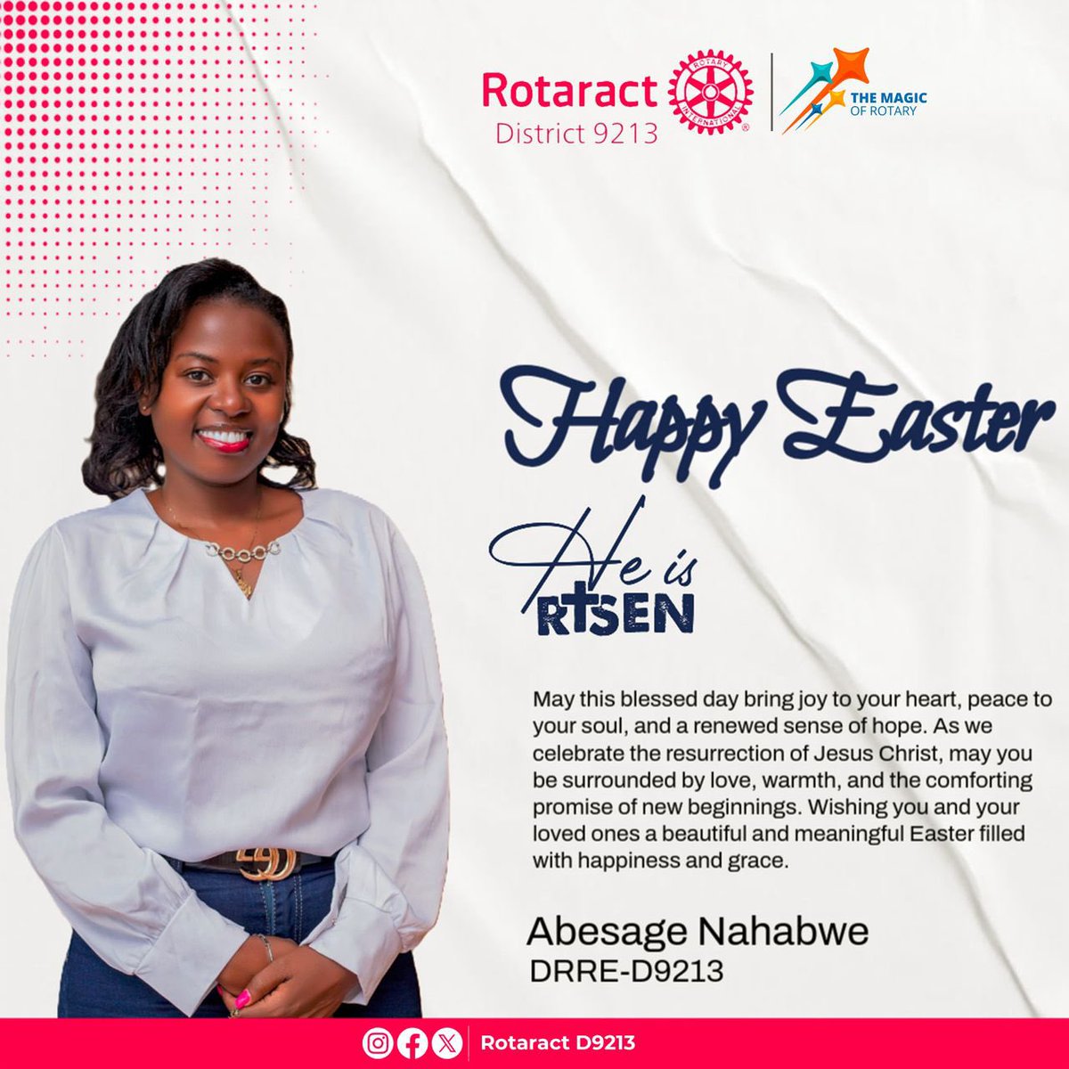 May the resurrection of Christ bring joy , blessings and peace to you all.
Happy Easter