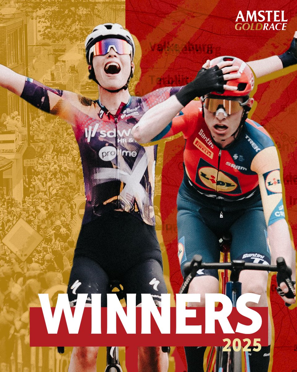 Kind and Queen of Amstel Gold Race! 👑 #AGR25
