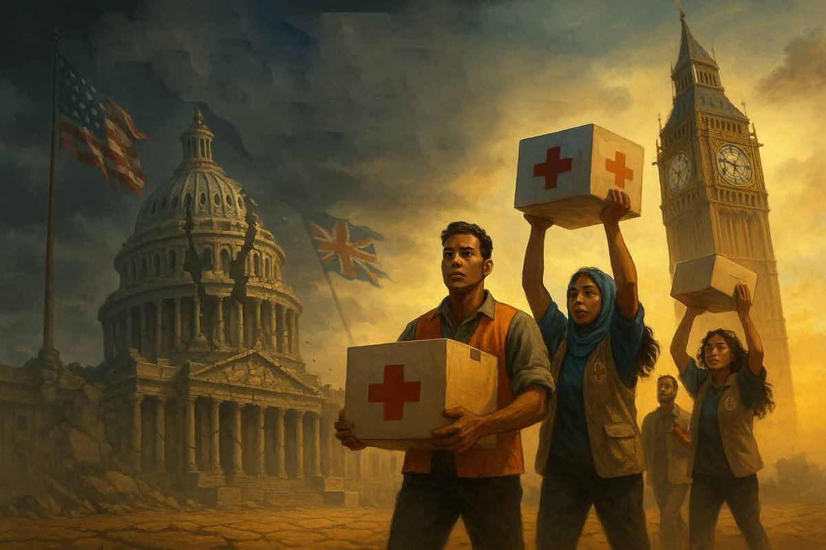 🌍🚨The End of an Era?

Washington 🇺🇸 and Westminster 🇬🇧 are slamming the brakes on aid budgets, even as global crises stack up. 

🔴 Clinics closing, food rations shrinking, futures at stake. But hope marches on📦🤝✨

🔗ngoafricawatch.net/2025/04/20/the…