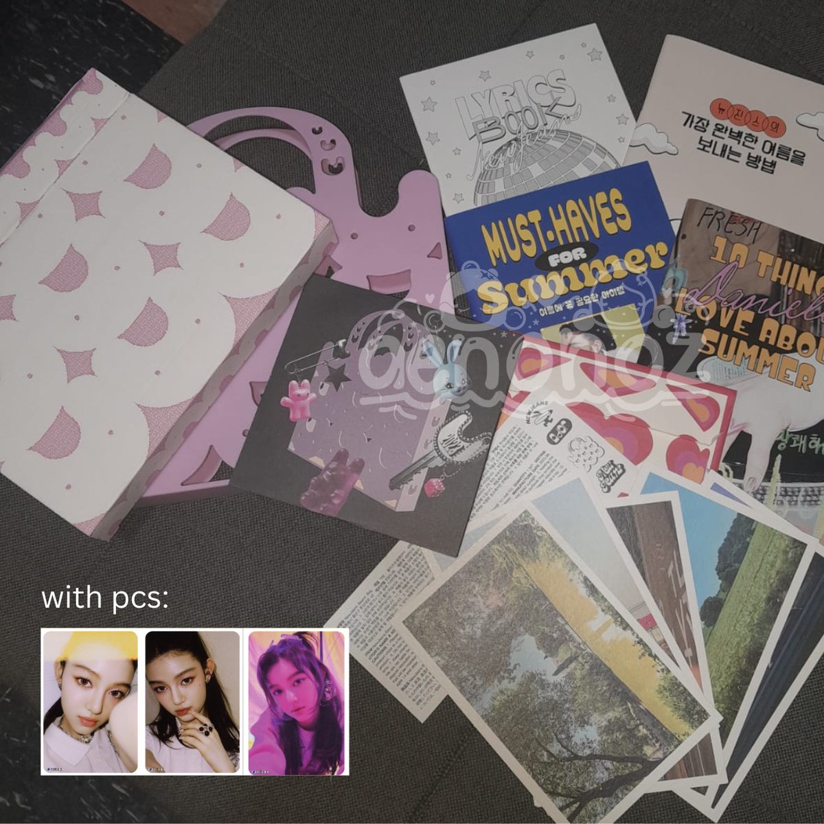 aenonoz's tweet photo. wtt lft trade ph

have : newjeans njz hanni haerin hyein danielle pc
want : aespa stayc pc, hirono, skullpanda, anything just drop offers 🥹

t ; gg girlgroup popmart nyota kubo kpop makeup skincare clothes anik anik sanrio https://t.co/O2GlYL4OWO