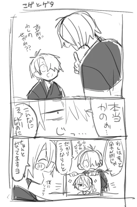 こげとゲタ 