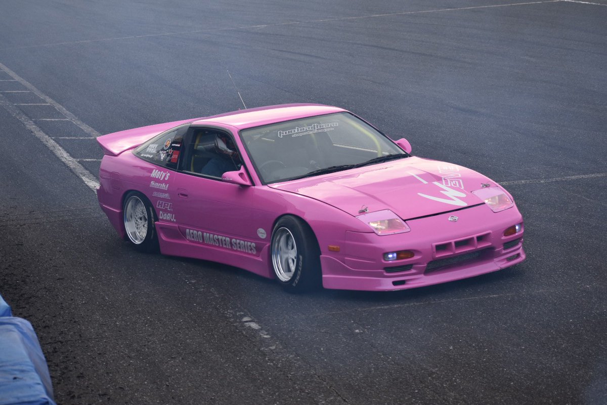 180SX・鬼キャン・プレセディオCSTフロント履き・プロショップウェーブ