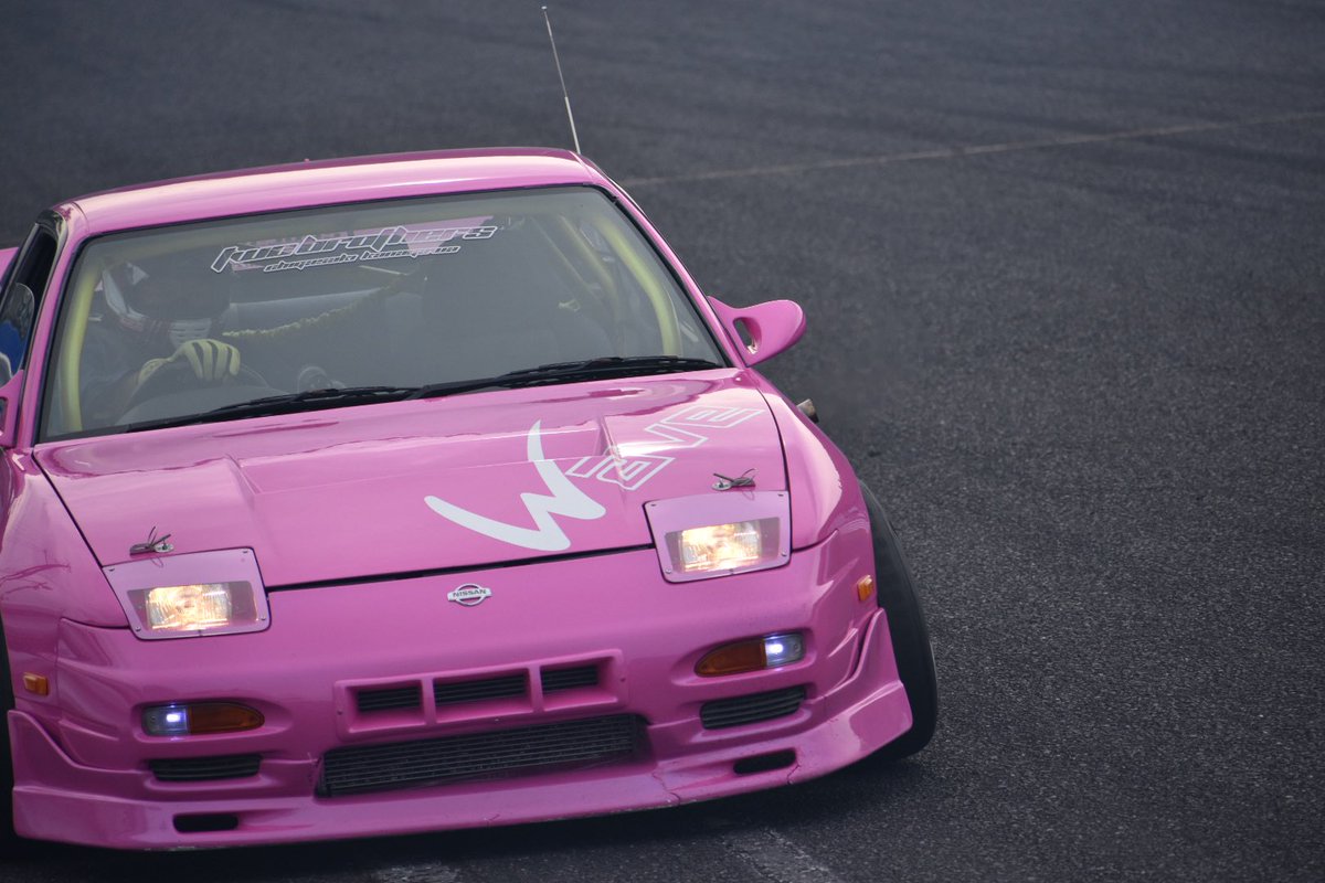 180SX・鬼キャン・プレセディオCSTフロント履き・プロショップウェーブ