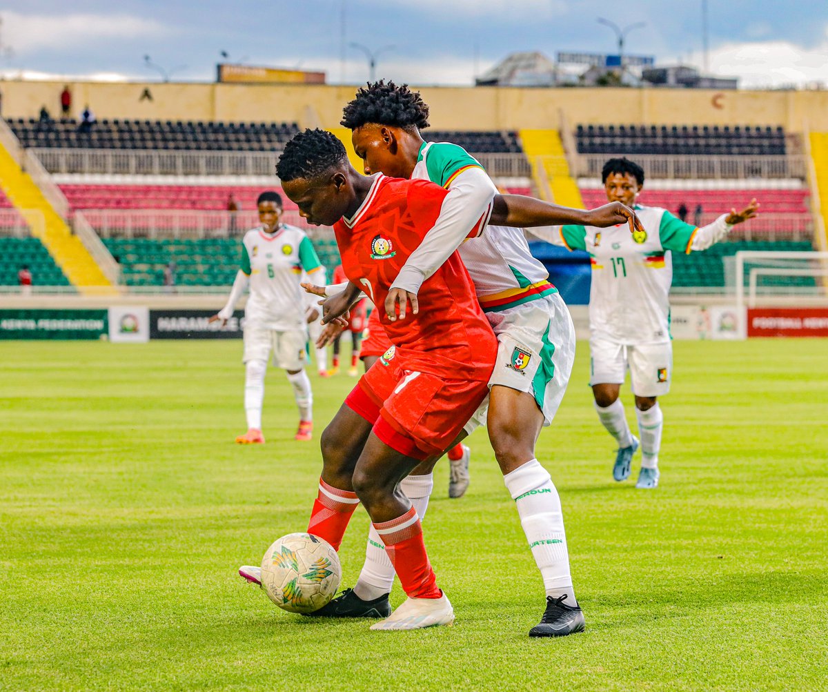 husseinmoha's tweet photo. That was a good display from the #JuniorStarlets, despite the setback, you have everything to play for in the return leg, keep your spirits high and remain focused on overcoming the results in Cameroon you can do it. https://t.co/CAiFz3FLFd