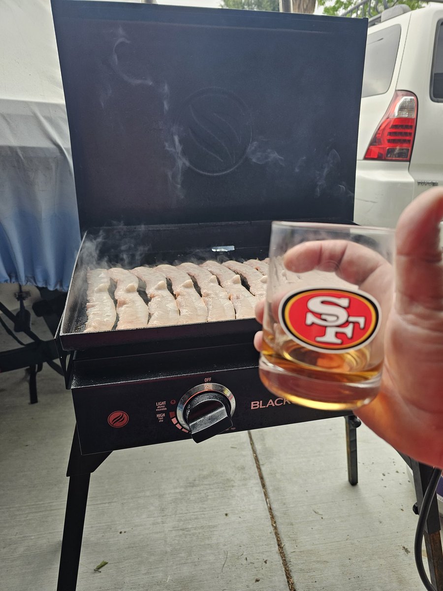 GamingNiner's tweet photo. When the kids wake you up at 6 am cause that damn bunny left goodies 9 am is acceptable for some whiskey and bacon! From the Faithful Family to yours Happy Easter!
We will be live this afternoon with Lil Niner and Fortnite on @kick
#HappyEaster #RabbitStew https://t.co/38MdkNgJuR
