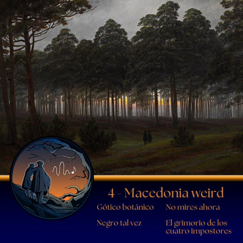 silbacudiremos's tweet photo. 🎙️🪾 Cuatro meses después, resucitamos con nuestro cuarto programa, el cual hemos articulado en torno a la weird fiction, aunque también encontraréis en él relatos que no se ajustan a este subgénero del fantástico tan difícil de concretar.
https://t.co/6RTfruDKKC https://t.co/9zzCY39p3Q