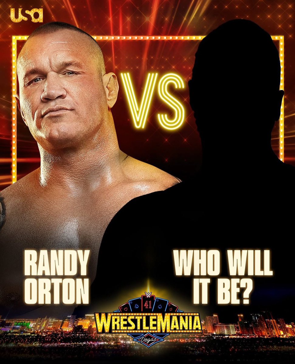 Quien va a ser el rival sorpresa de Randy Orton??? 

#WrestleMania #WWE #WWEspaña