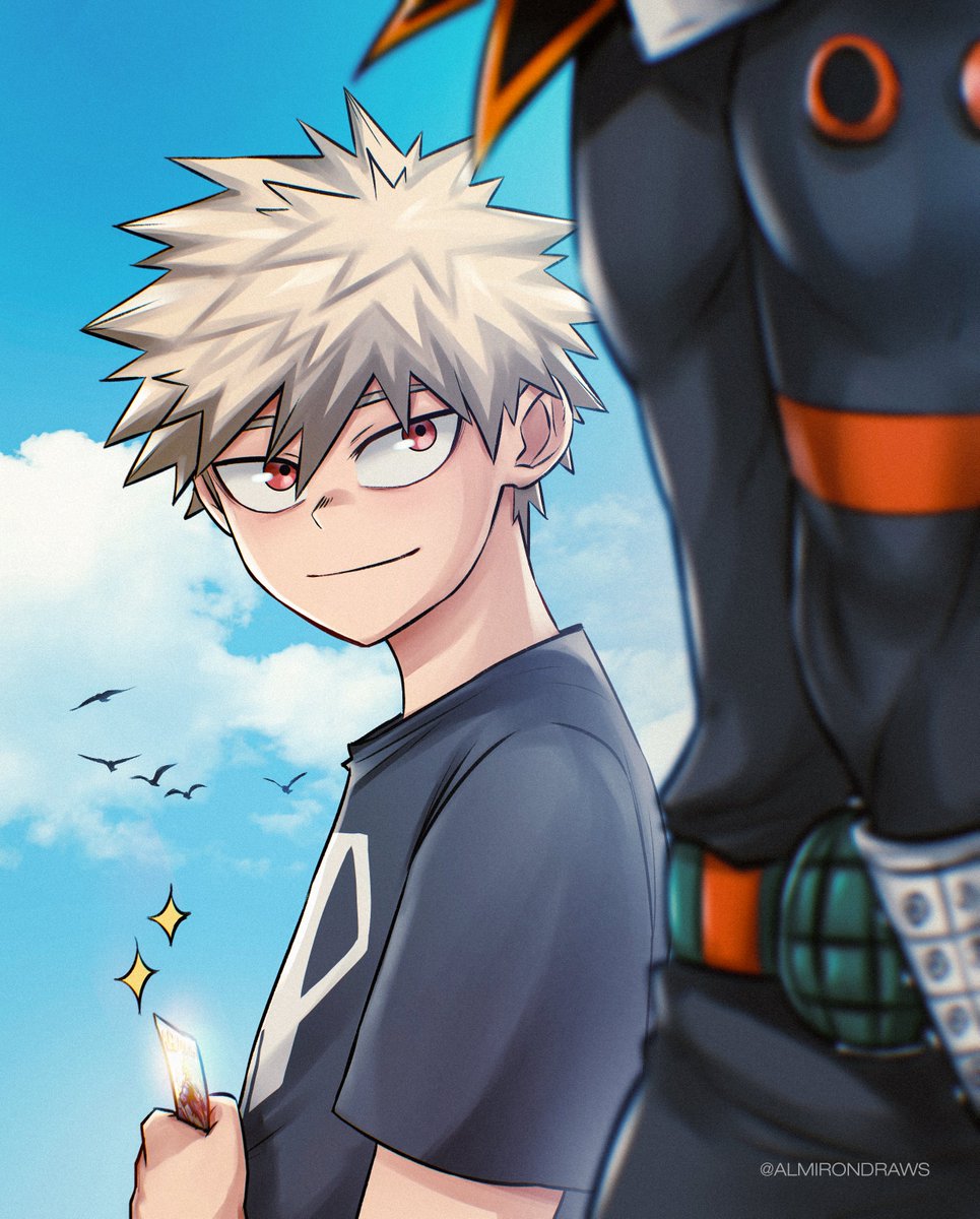 almirondraws's tweet photo. Birthday boy proud of the hero he’ll grow up to be 💫
#爆豪勝己生誕祭2025
#爆豪勝己誕生祭2025 https://t.co/sJk0AXfChY