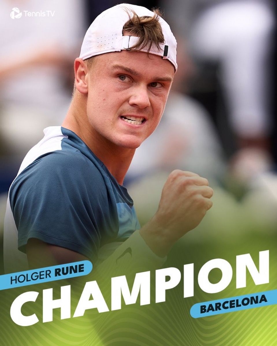 Holger Holds Firm in Barcelona 👑🇩🇰

Holger Rune ends a streak of 13 straight defeats vs. Top 5 opponents and beats Carlos Alcaraz in the Barcelona final 🇪🇸🏆