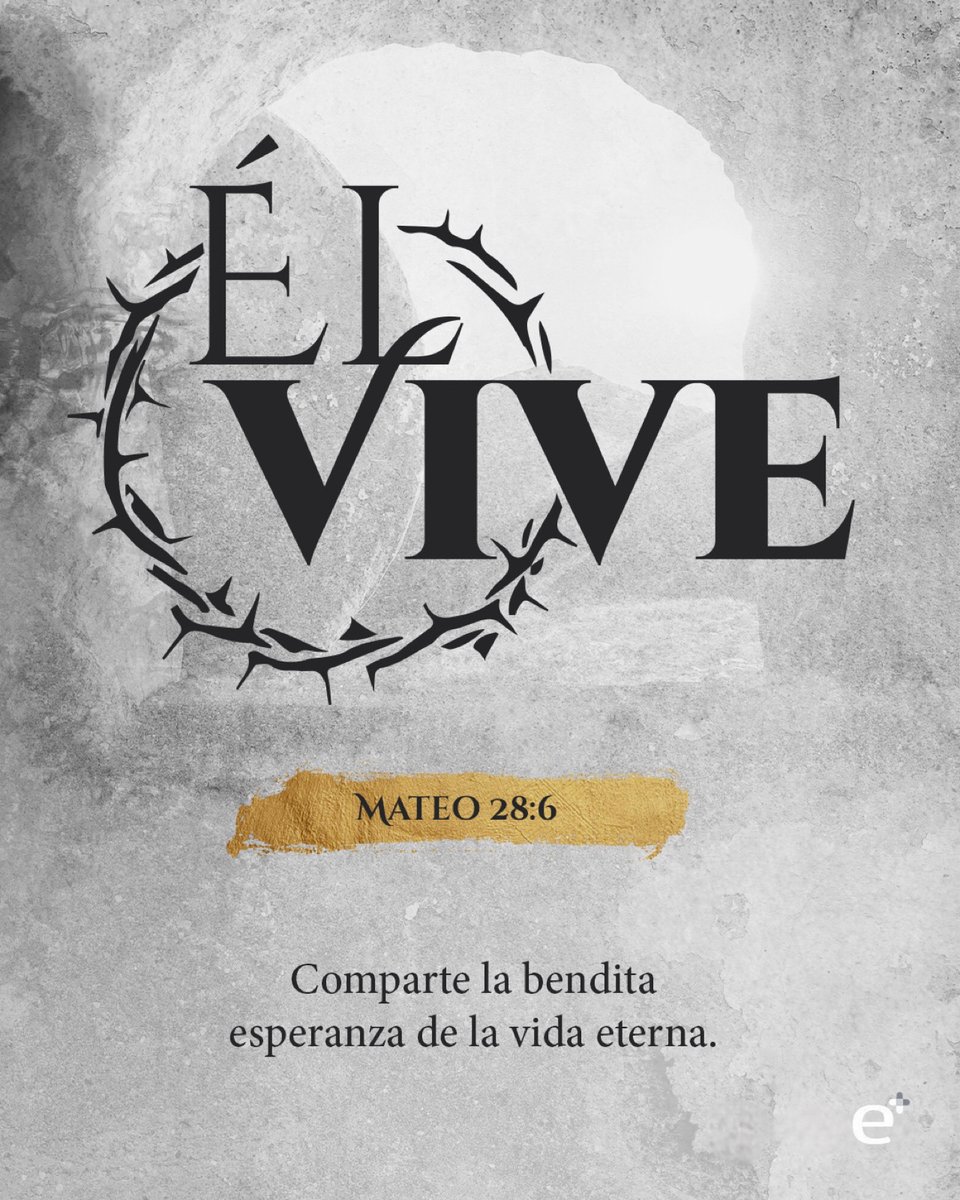No está aquí, pues ha resucitado, como dijo. Venid, ved el lugar donde fue puesto el Señor. - Mateo 28:6. #enlaceplus
