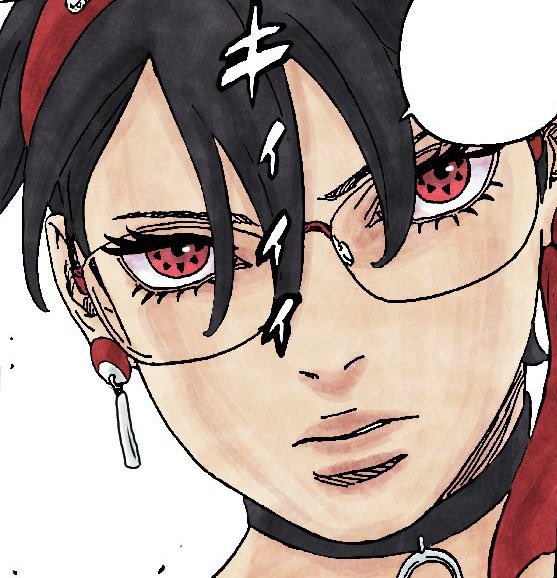 _NAATSUU's tweet photo. DES GENS ONT VOULU NOUS FAIRE CROIRE QUE SARADA UCHIHA ET SON MANGEKYO SHARINGAN N’AVAIENT PAS DE FLOW MDRRRRRR https://t.co/IgV8OwZldP