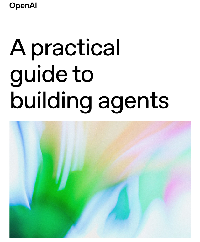 pyquantnews's tweet image. OpenAI literally just dropped this simple-to-use guide to building AI agents.

Download the free PDF ebook: