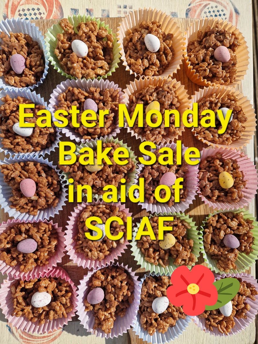 We will be hosting a bake sale in aid of SCIAF tomorrow at interval. Thank you for all your kind donations 🌼