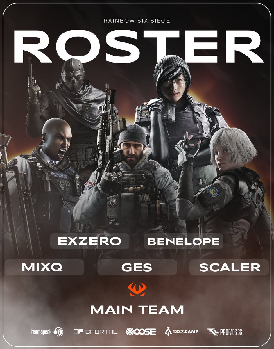 REH Gaming 🦌 (@rehgaming) on Twitter photo Nach langer, langer Zeit sind wir mit einem neuen Lineup zurück in Rainbow Six: Siege! 🔥👀
Ein herzliches Willkommen an unser neues R6 MAIN TEAM! 🧡
<a href="/ScalerR6/">Jan ,,Scaler'' S</a>
<a href="/benelope_r6/">Benelope</a>
<a href="/gesfps/">gesr6</a>
<a href="/MixQR6/">MR11 🇩🇪</a>
<a href="/eXzeroR6S/">⚔️ eXzero ⚔️</a>
<a href="/Nyox__/">Nyox...</a> (Sub)
<a href="/LikersR6/">Leroy</a> (Sub)
<a href="/Ryliixr6s/">Ryliix🇦🇹🇺🇦🇮🇱</a> (Sub)
<a href="/lunarell_/">Lunarell</a> (Analystin) Nach langer, langer Zeit sind wir mit einem neuen Lineup zurück in Rainbow Six: Siege! 🔥👀
Ein herzliches Willkommen an unser neues R6 MAIN TEAM! 🧡
<a href="/ScalerR6/">Jan ,,Scaler'' S</a>
<a href="/benelope_r6/">Benelope</a>
<a href="/gesfps/">gesr6</a>
<a href="/MixQR6/">MR11 🇩🇪</a>
<a href="/eXzeroR6S/">⚔️ eXzero ⚔️</a>
<a href="/Nyox__/">Nyox...</a> (Sub)
<a href="/LikersR6/">Leroy</a> (Sub)
<a href="/Ryliixr6s/">Ryliix🇦🇹🇺🇦🇮🇱</a> (Sub)
<a href="/lunarell_/">Lunarell</a> (Analystin)