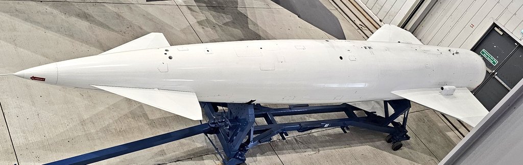 matrix_thomas's tweet image. Duxford yesterday. Polaris missile, TSR2, Vulcan and Bluesteel. Maybe a Canberra in there somewhere.