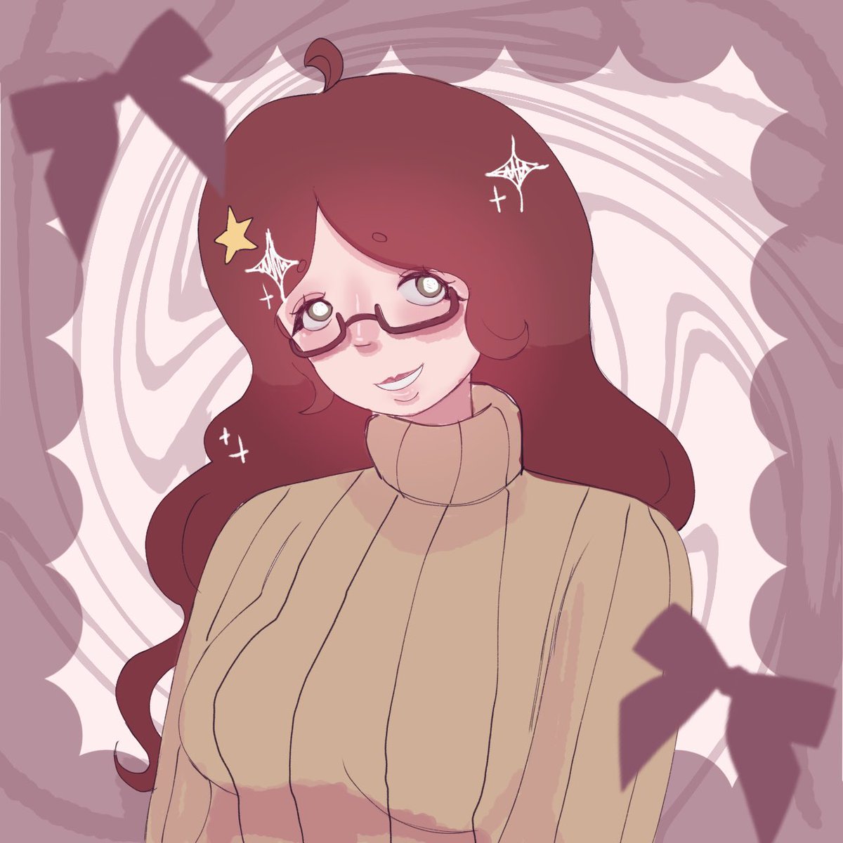 Me and my friend can do a commission for the starlight cardigan! <33 here is our art (I’m the first one my friend is the second!)