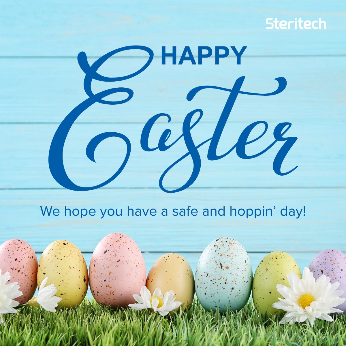 Hoppy Easter from all of us at Steritech! 🐇 May your day be egg-cellent—and your operations spotless. #Easter