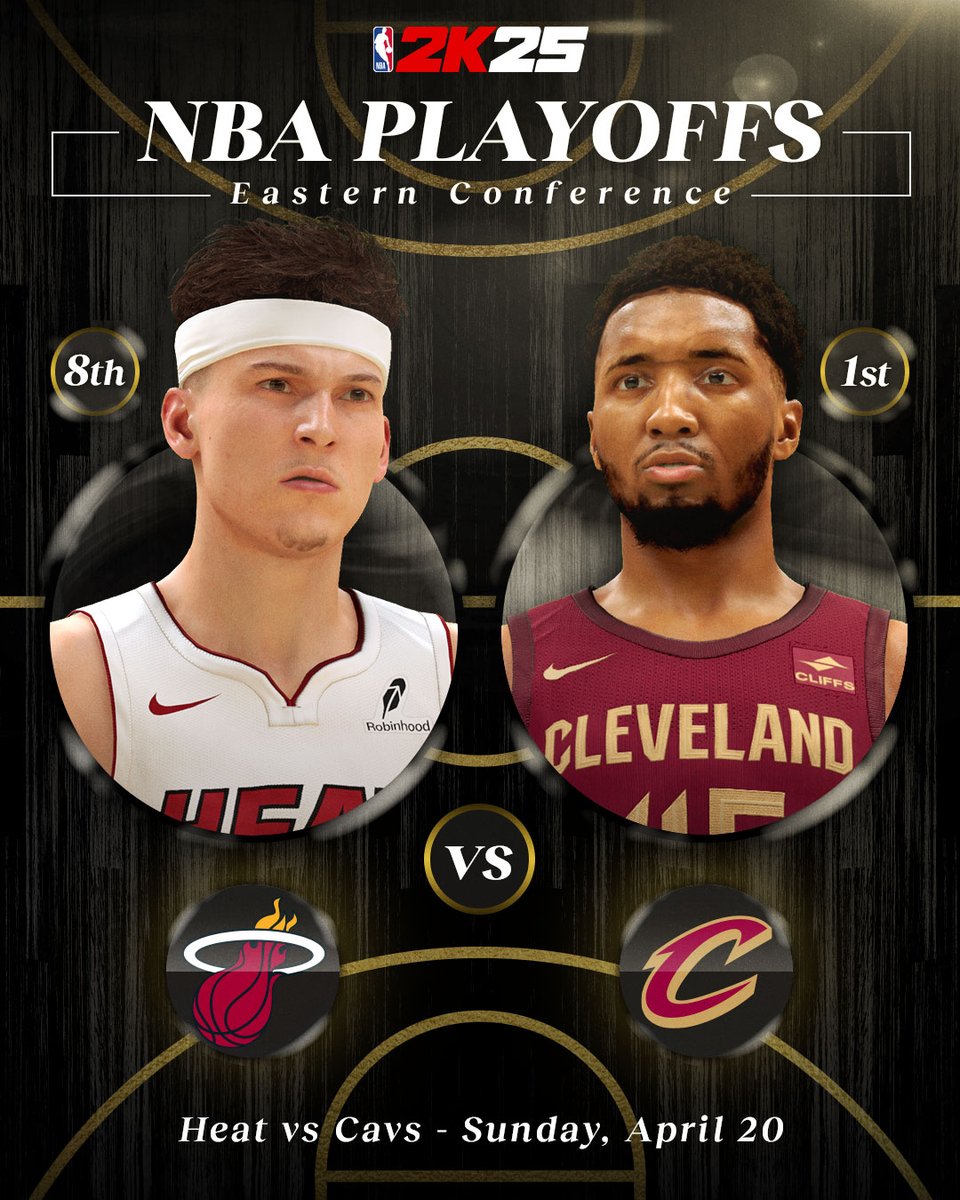 More 🔥 matchups tipping off today for the #NBAPlayoffs!