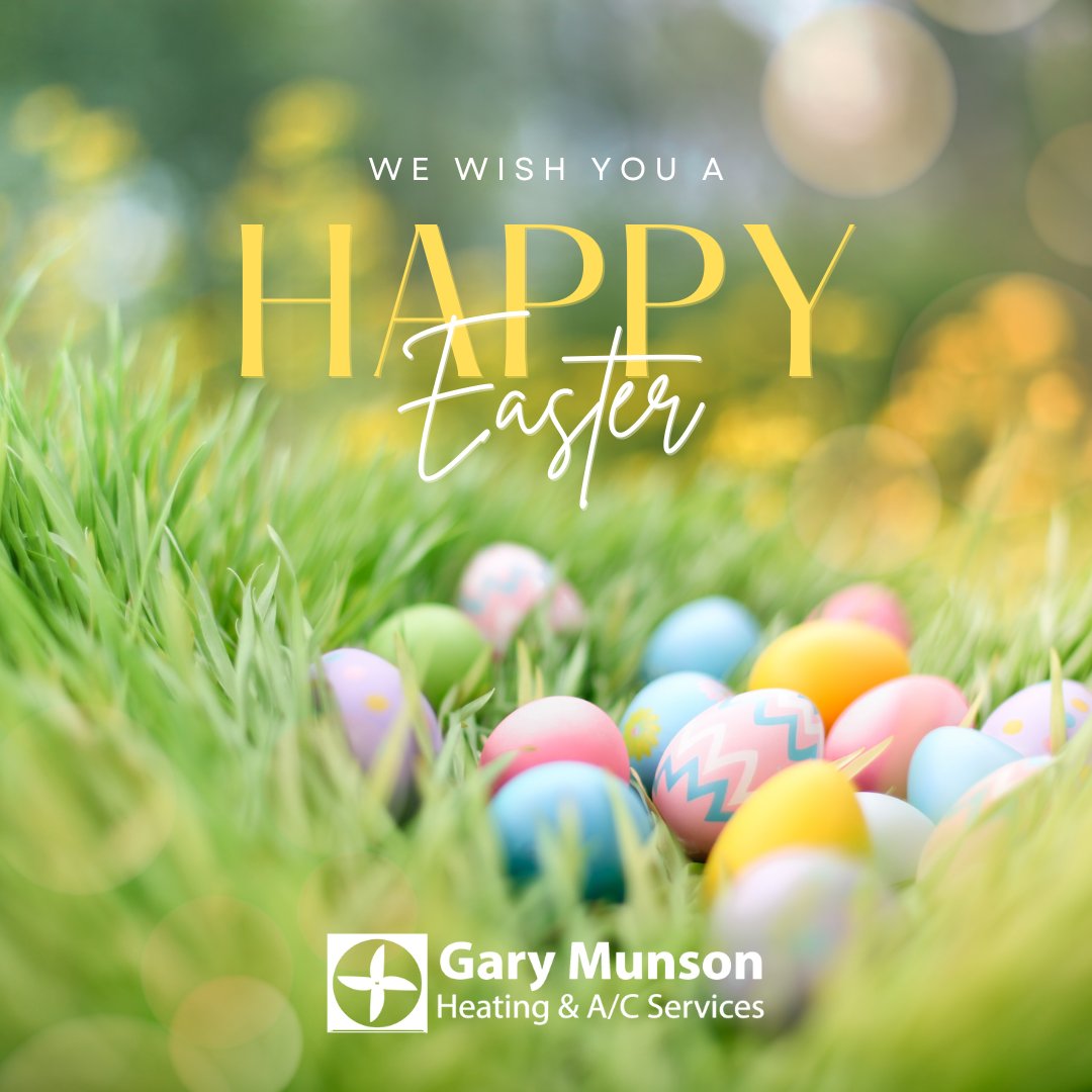 MunsonHeat_AC's tweet photo. ๐ธ๐ฐ Happy Easter from our family to yours at Gary Munson! ๐ท๐
Enjoy the holiday with peace of mind, knowing your homeโs comfort is in good hands.
Need help with your HVAC system? Call us at 407-663-5573 ๐
#EasterVibes #SpringComfort #HVAC #OrlandoHVAC https://t.co/0ObZteqQ3Z
