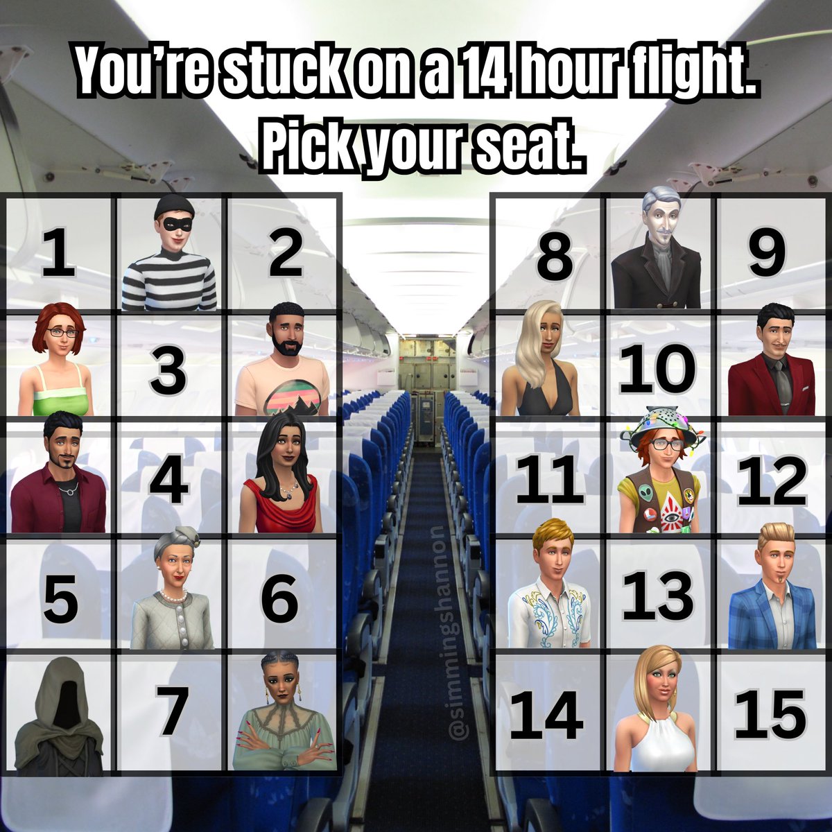 Where are you sitting? #thesims #thesims4 #sims