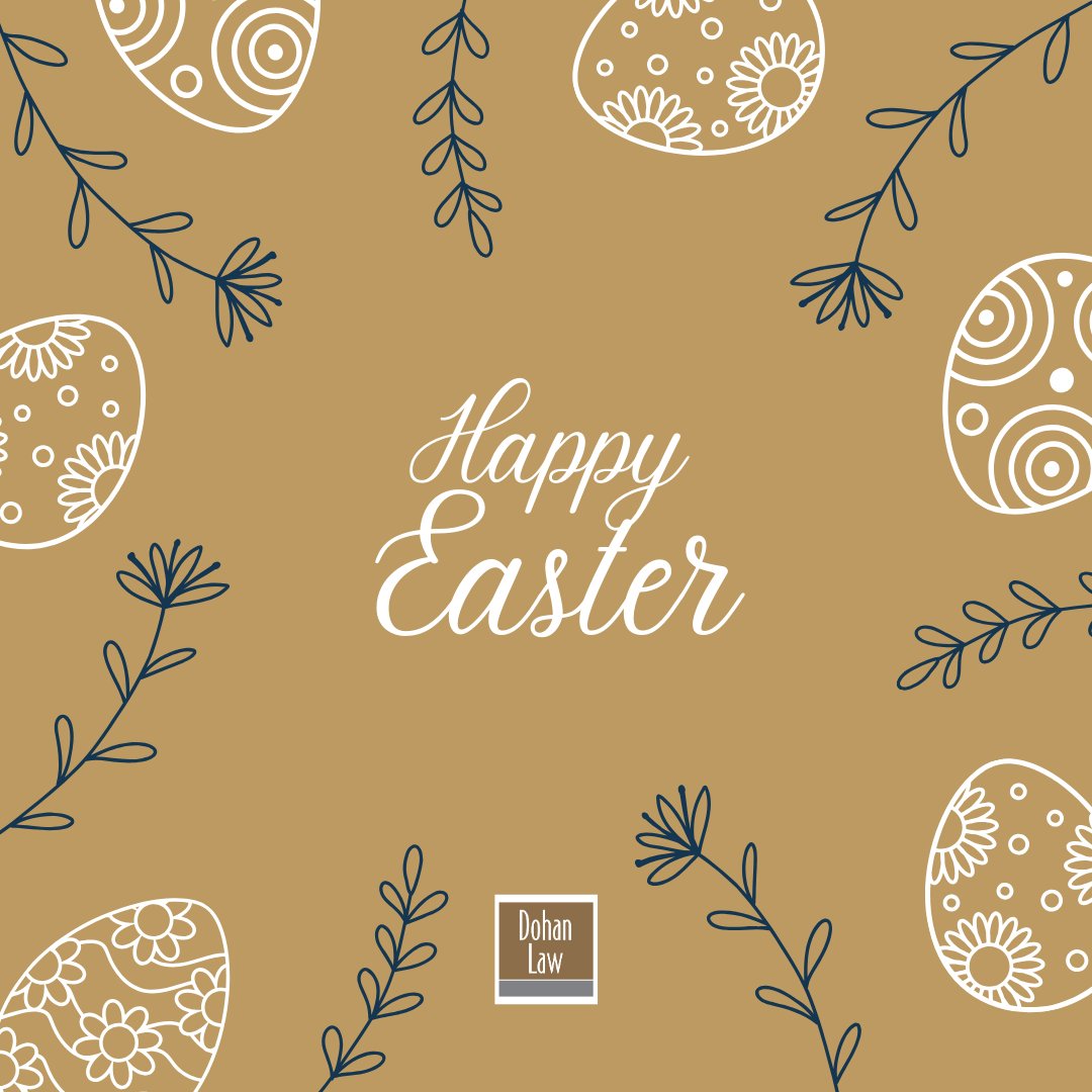 DohanLaw's tweet photo. Wishing everyone a beautiful Easter Sunday with their loved ones! https://t.co/oht9QTGAcX