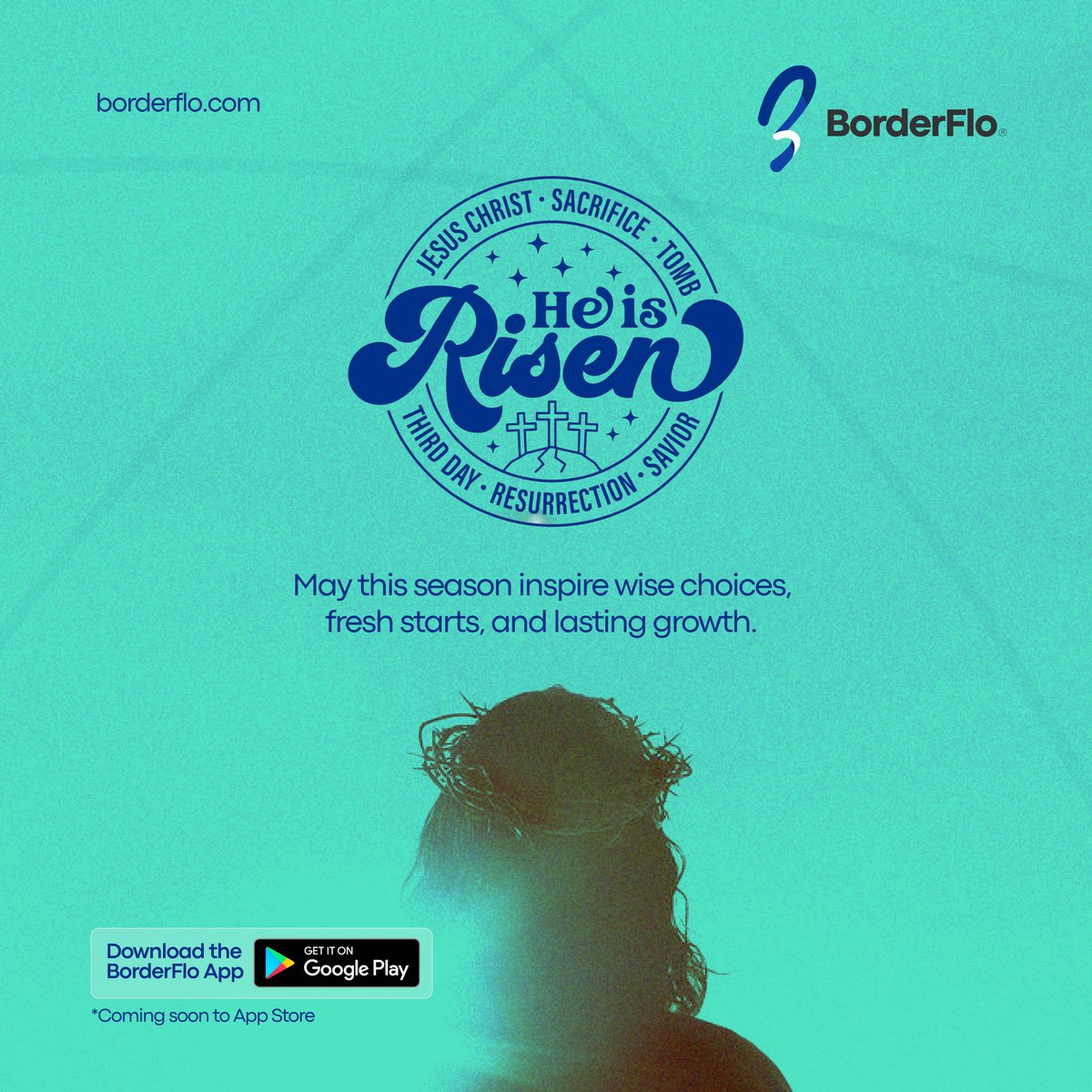 UseBorderFlo's tweet photo. 🧳✨ From all of us at BorderFlo, we wish you a joyful and blessed Easter. May this season
bring you new hope, fresh opportunities, and progress on your journey abroad.
#Easter #BorderFlo #StudyAbroadJourney #internationalstudents https://t.co/ZwECpUz5Kf