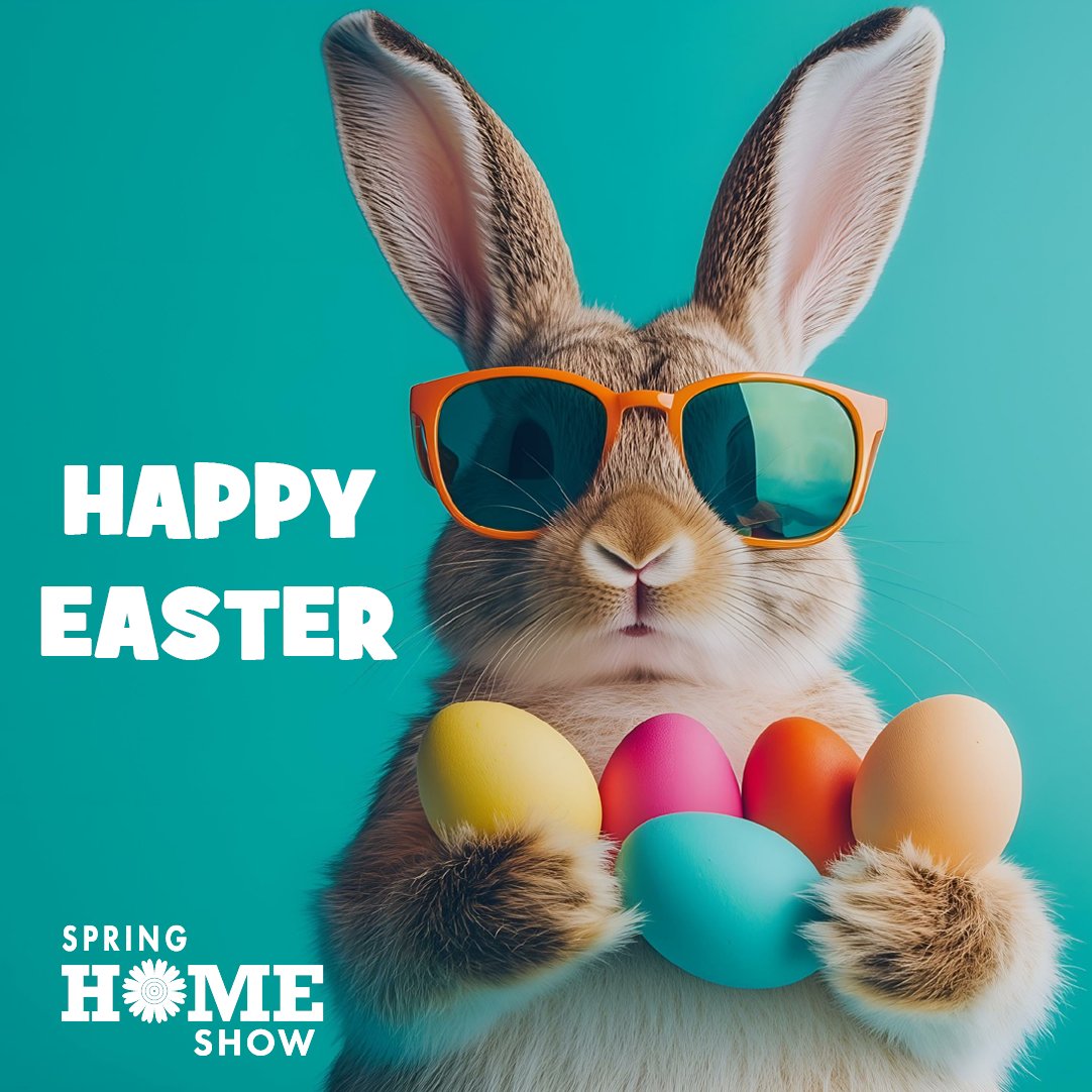 🌷 Happy Easter from the Regina Spring Home Show! 🐰