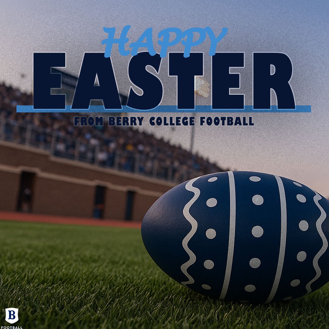 Happy Easter from our team to yours! 🐣🏈
#BerryFootball #d3fb #BUILD #KeepClimbing