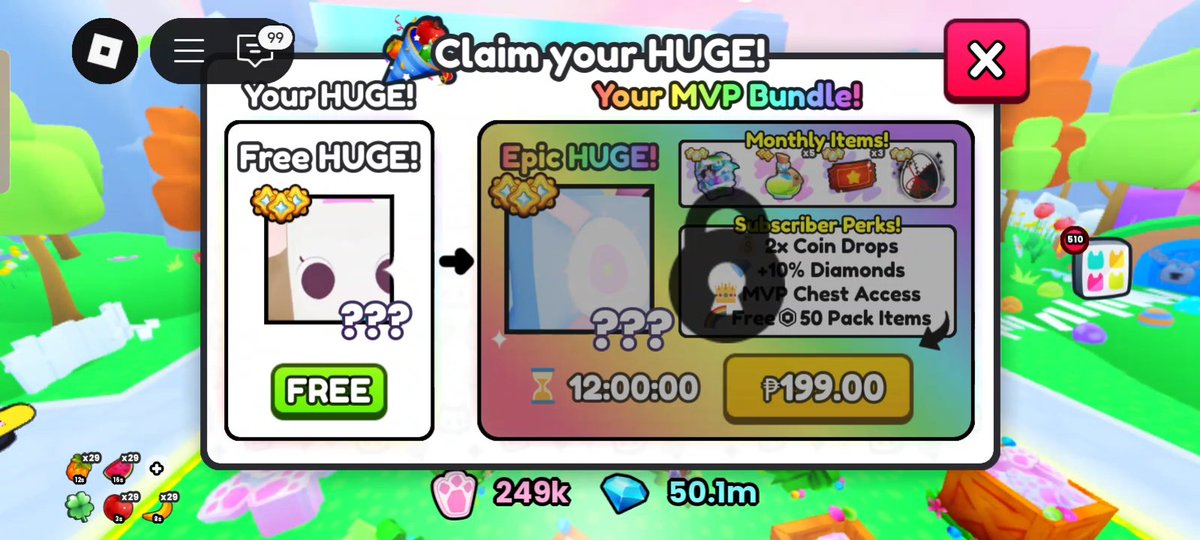 RJB GAMES #Giveaways🥳
PET SIMULATOR 99 GIVEAWAY
🎁Price: Huge Easter Lamb 🐑 

👍 Like 
🔁 Retweet
🔵 Follow <a href="/RJB_GAMES29/">RJB GAMES 👀𝕏</a> 
🗨️ Comment (Username)

THE WINNER ANNOUNCE IN 48H
#PetSim99 #PetSim99Giveaway #robloxdev #RobloxDev #robloxgiveaway #HugePet #Roblox #RJBGIVEAWAY