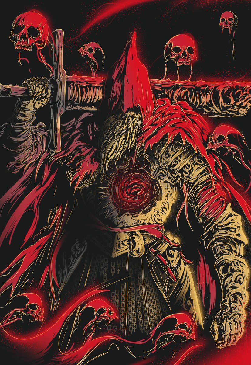 VideoArtGame's tweet photo. Fan art | Dark Souls III - Slave Knight Gael

Artist: @00oSamio00 https://t.co/ECMEsKyWjZ