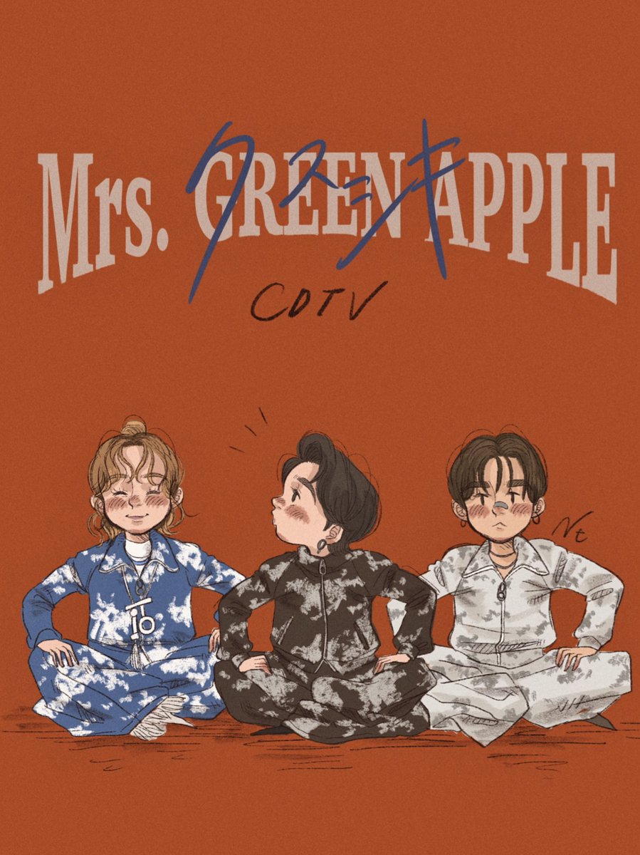 🤜🏻🤛🏻 #MrsGREENAPPLE #大森元貴 #若井滉斗 #藤澤涼架