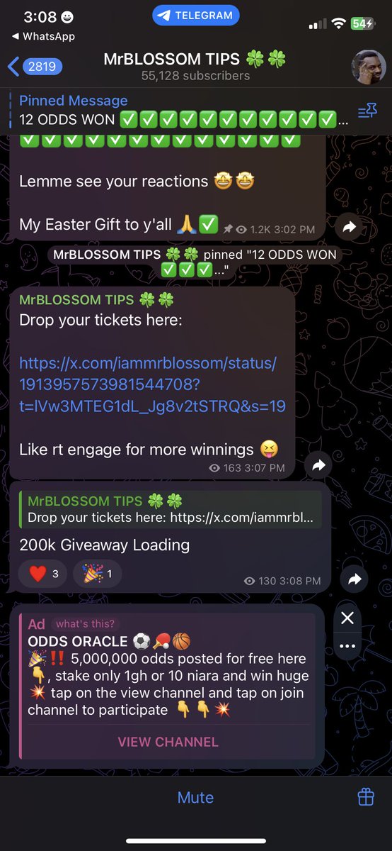 muf1015's tweet photo. @iammrblossom I’ve been a member of your telegram. 
9125925950
Opay 🙏 https://t.co/jP88dBU71N