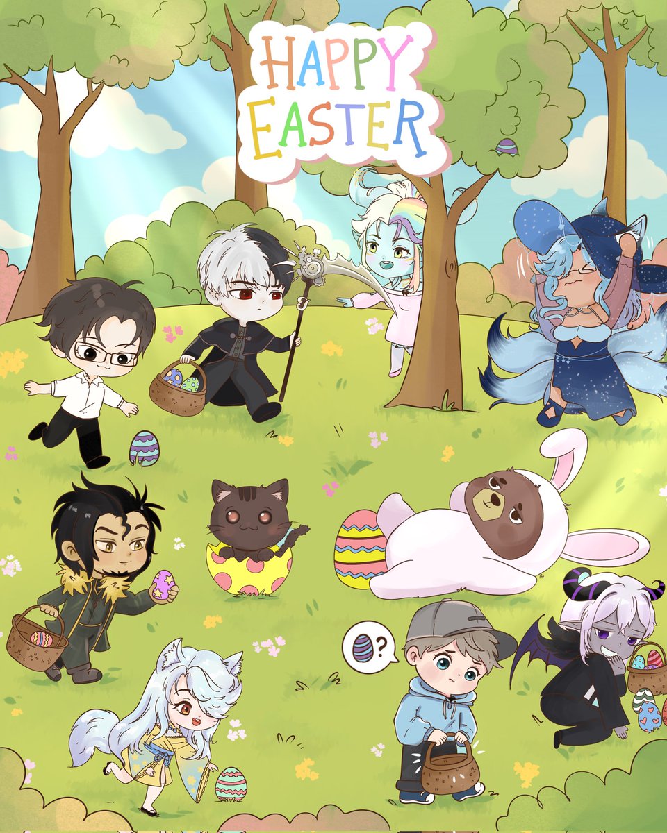Obsidian_Icon's tweet photo. Nothing better than spending holidays with good friends and family, enjoy your #EasterSunday love all of yall!
#vtuber
#Vtubers #VtubersEN #streamers #gamers  #Easter #twitch  I couldn't tag every one on Twitch, but thank you, Japadai, Mcrispylips, ArcticAsuraRelianaVT https://t.co/kpF89k7XGC