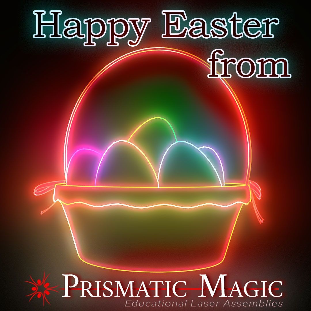 pmlaserprograms's tweet photo. Happy Easter from Prismatic Magic! 🐰 #happyeaster2025 https://t.co/SV50K86bzi
