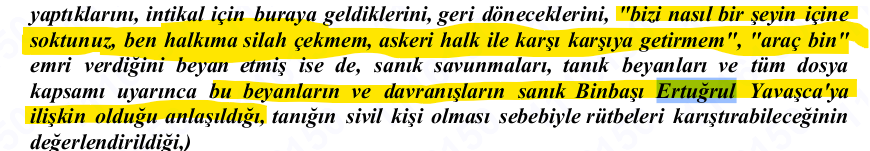 alihukukk's tweet photo. BİR GARİP ÖLMÜŞ DİYELER...

-KOĞUŞ ARKADAŞIM YARBAY ERTUĞRUL YAVAŞÇA ANISINA-

Denizli darbe yargılamasında önce beraat eden sonra 15 yıl ceza alan Binbaşı Ertuğrul Yavaşça koğuşunda kalp krizi geçirip vefat etmiş.

Yargıtay Savcısının bozma talebine rağmen cezası onanmıştı, @AYMBASKANLIGI ndan haber bekliyordu.

Kendisiyle bir dönem aynı koğuşta da kalmıştık. Dünyalar iyisi bir insandı. Çok hassastı. 

Yaşanan haksızlıkları kalbi daha fazla kaldırmadı. 

Oysa dosyasındaki tespitler görseldeki gibiydi: