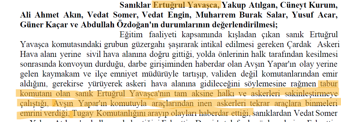alihukukk's tweet photo. BİR GARİP ÖLMÜŞ DİYELER...

-KOĞUŞ ARKADAŞIM YARBAY ERTUĞRUL YAVAŞÇA ANISINA-

Denizli darbe yargılamasında önce beraat eden sonra 15 yıl ceza alan Binbaşı Ertuğrul Yavaşça koğuşunda kalp krizi geçirip vefat etmiş.

Yargıtay Savcısının bozma talebine rağmen cezası onanmıştı, @AYMBASKANLIGI ndan haber bekliyordu.

Kendisiyle bir dönem aynı koğuşta da kalmıştık. Dünyalar iyisi bir insandı. Çok hassastı. 

Yaşanan haksızlıkları kalbi daha fazla kaldırmadı. 

Oysa dosyasındaki tespitler görseldeki gibiydi: