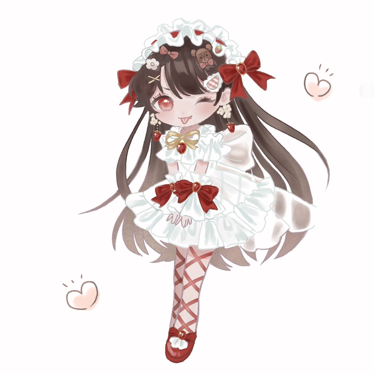 kamachi_sky's tweet photo. ポケコロ　アバ絵
お二人ともかわいいコーデでした☺️🌸
遅筆すぎてあともう1名分がまだできてない…😭
今日こそ仕上げる🌋🌋💥 https://t.co/sZWZL9voW7
