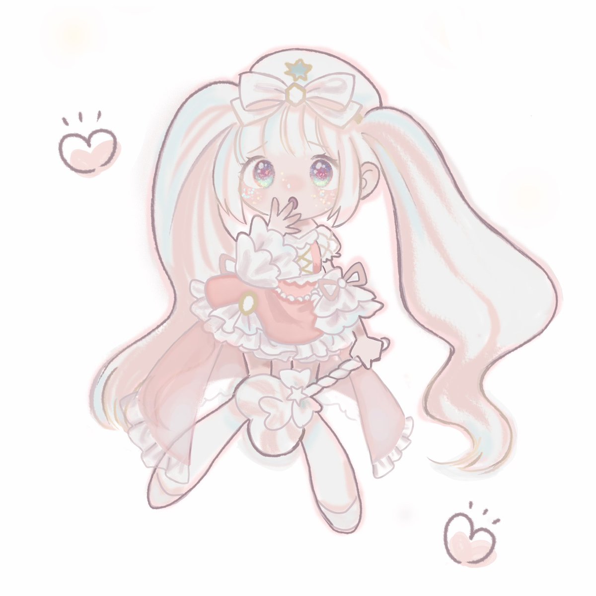 kamachi_sky's tweet photo. ポケコロ　アバ絵
お二人ともかわいいコーデでした☺️🌸
遅筆すぎてあともう1名分がまだできてない…😭
今日こそ仕上げる🌋🌋💥 https://t.co/sZWZL9voW7