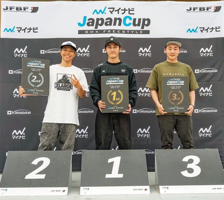 eminentbmxtv's tweet photo. 🔁 @jfbf_official
Mynavi JapanCup HIROSHIMA 2025
Flatland Men's Elite Final
🥇@yu_katagiri_bmx
🥈@yushoji_bmx
🥉@takumi_isogai
•
📸 @satoshi.saijo
•
#MynaviJapanCup #Mynavi #Japan #HIROSHIMA2025 #bmx #flatland #bmxfreestyle #lol #flat #bike #eminentbmxtv
•
🔁 by @pebmx30 https://t.co/rjTNfW5mvr