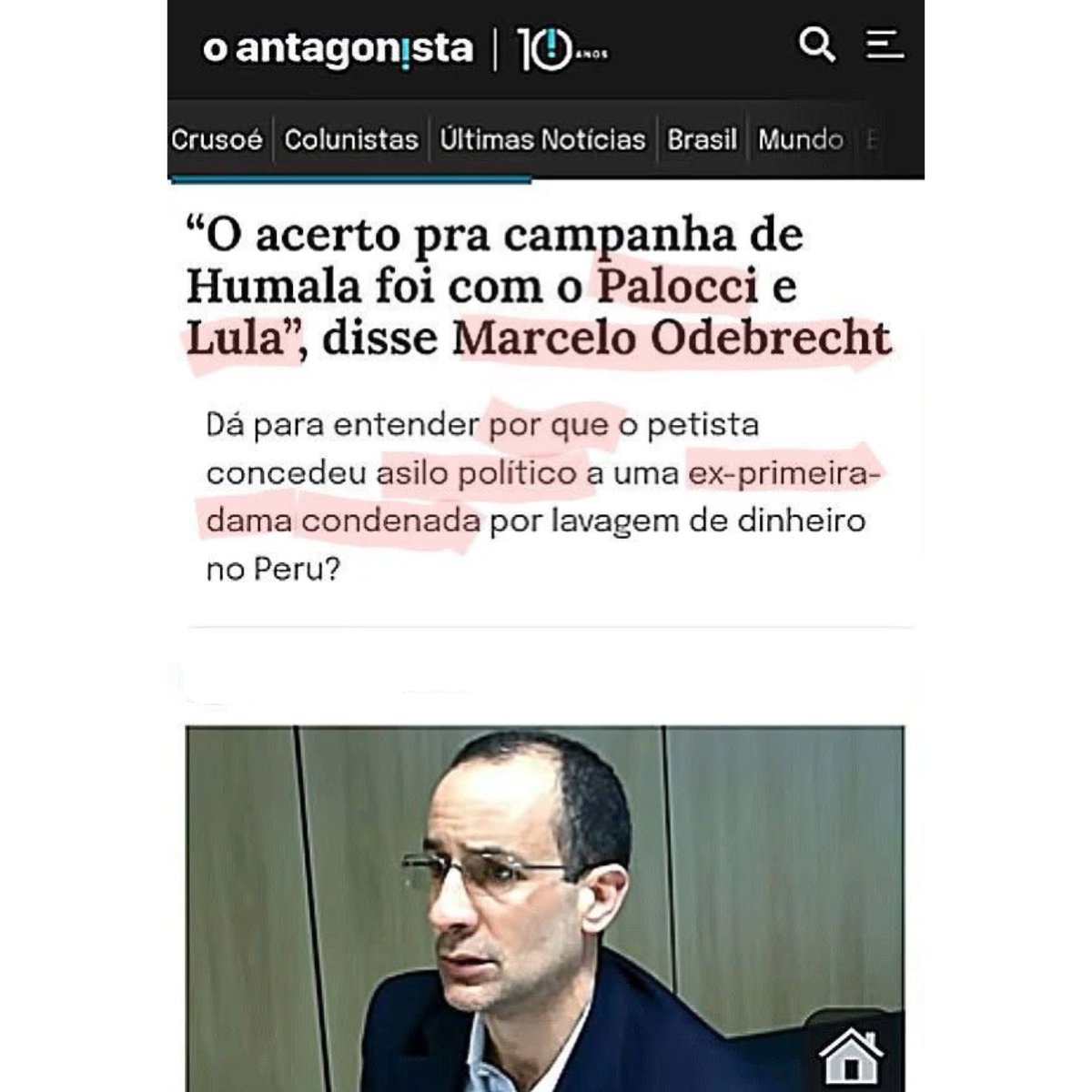 jairbolsonaro's tweet photo. - Com esse asilo a jato, via FAB, evita-se uma delação (por corrupção) da ex-1ª dama peruana?

- Somente mais uma coincidência diária! https://t.co/0xWoOXpgWa