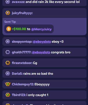 JuicyFruityyy's tweet photo. ANOTHER CHALLENGE COMPLETED!

Congrats to MERCYJUICY for hitting a 100x on SWEET BONANZA XMAS! ($100 PRIZE)

wanna hit some of our easy challenges?
https://t.co/IK3CdNleb1