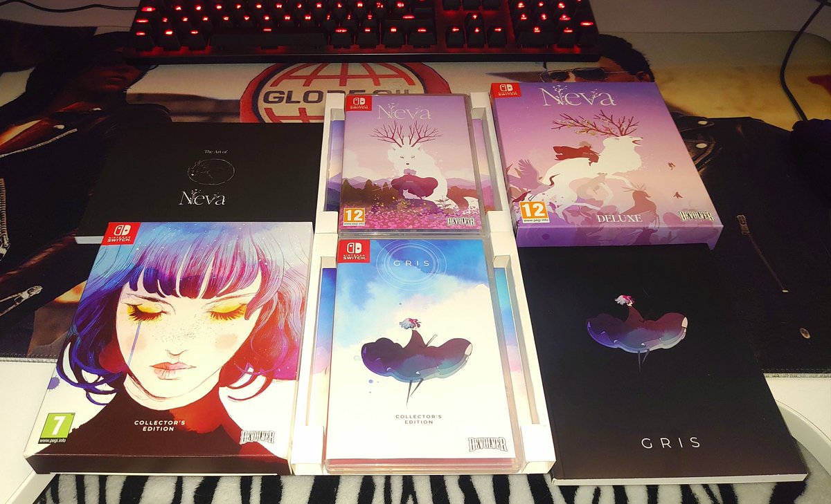 levaralth's tweet photo. Arte con mayúsculas! Mis dos ediciones especiales y el 100% completado en Steam esperan la nueva edición coleccionista.  @ConradRoset @nomadastudiobcn https://t.co/qMc9hX1O6m